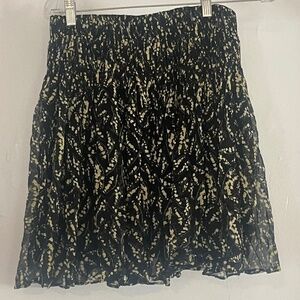 BA&SH Floral Mini Skirt - Size 2 (US M)